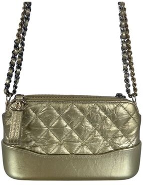 CHANEL GABRIELLE WOC LEATHER SHOULDER/CROSSBODY BAG